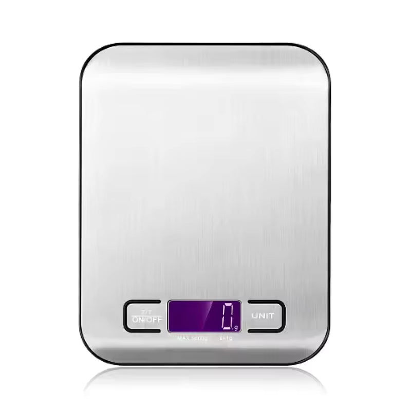 Digital Kitchen Scale 5kg/10kg Food Multi-Function Stainless Steel Balance LCD Display